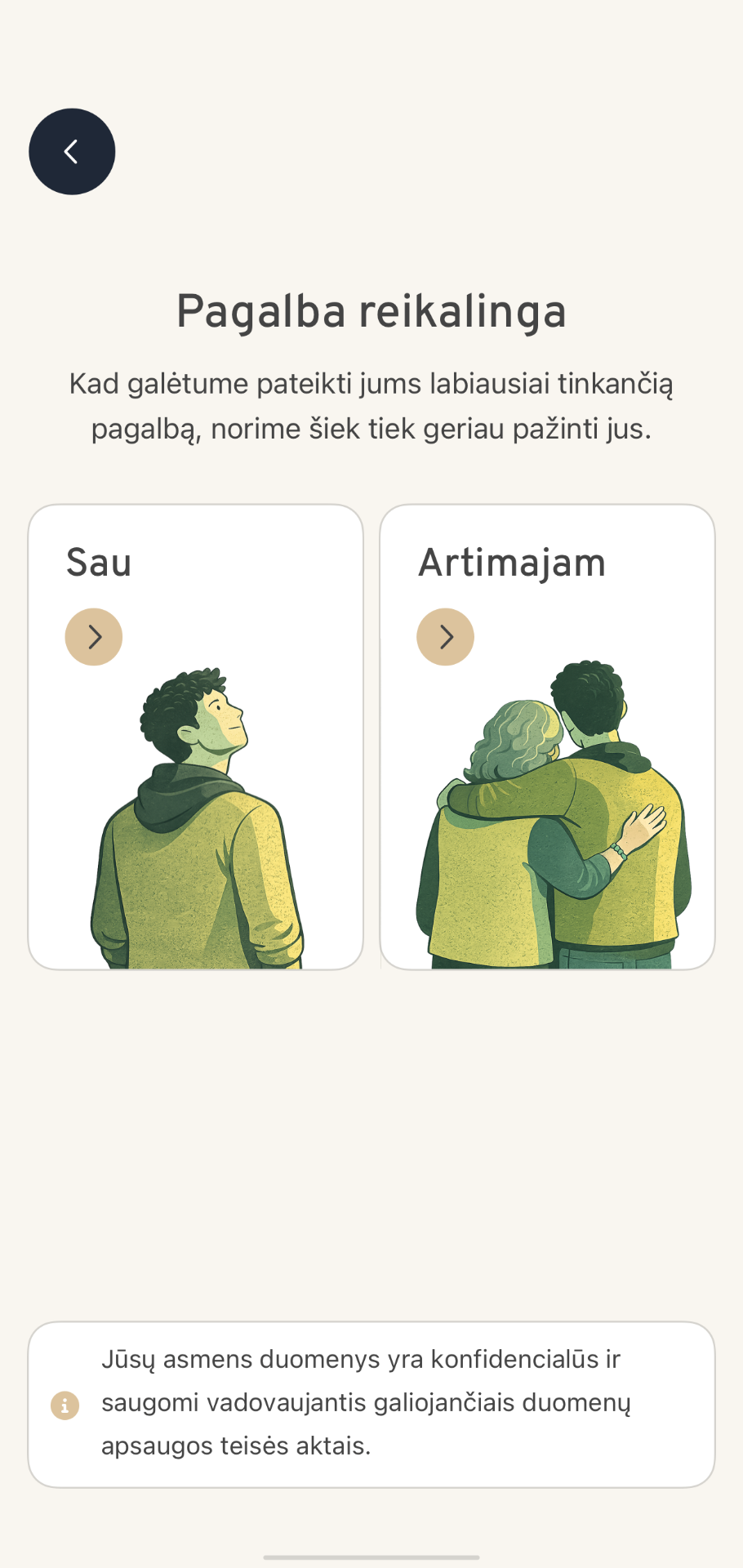 Sau ar artimajam — Atumo